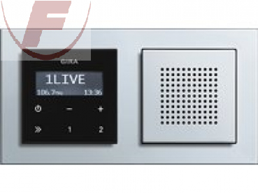 GIRA Radio UP RDS mit Lautsprecher cws 228001