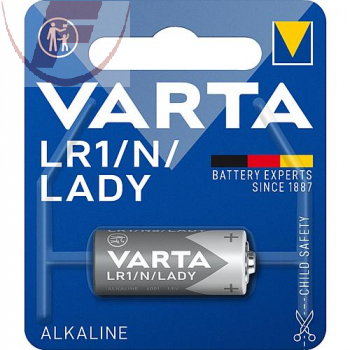 LR1, Lady-Zelle, Alkaline Batterie, Cell Power -  Varta