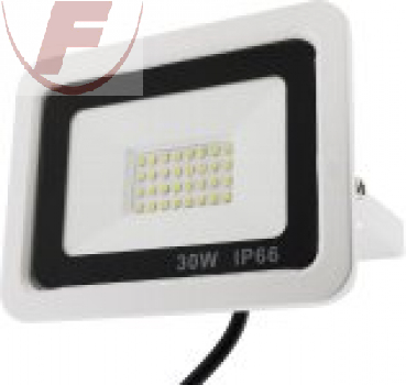 LED-Fluter SlimLine 30Watt, IP65, 2450lm, 4200K, 120°, weiß - "CTF-USL30W"