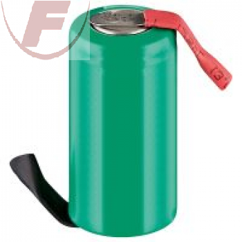NiMH-Akku 650mAh 2/3 AA mit Lötfahne