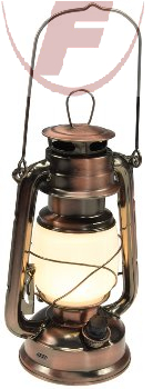LED Camping Laterne Akku  ØxH 12x23,5cm, USB-C, warmweiß, dimmbar "CT-Copper Pro