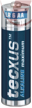 Mignon/AA, 1,5 Volt,  Alkali-Mangan-Batterie, Box mit 24Stück  - tecxus