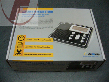 DeTeWe Message 400 digitaler Anrufbeantworter