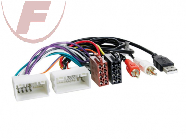 Radioanschlusskabel Hyundai > ISO Norm > AUX / USB