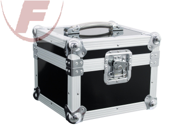 Mikrofoncase Road, 6 Micros, silber/scharz