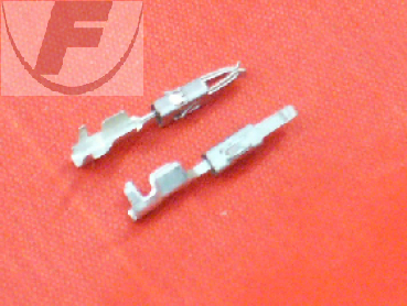 Micro-Timer, Flachsteckhülse 0,5-1/Z, FS blank 0,5mm - 1mm²,  verzinnt