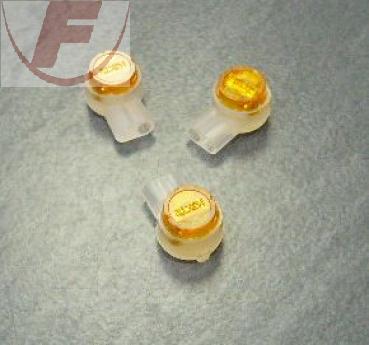 Schwachstromverbinder SSV-5 2-polig 0,4-0,8mm² orange