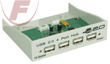 Hub 4 Port USB 2.0 Eibau beige