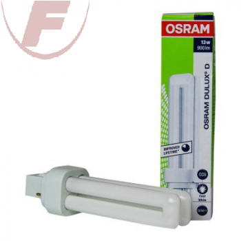 Kompaktleuchtstofflampe G24q-1 (4-pins) 13Watt, 900lm, 4000K - OSRAM DULUX D/E13