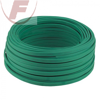 H05RN-H2-F 2x1,5 mm² Illuminationsflachleitung - 50m Ring - grün