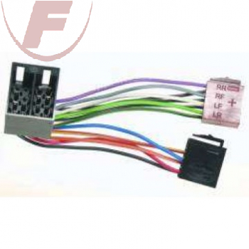 KFZ-Adapter Universal ISO/ISO mit getauschtem Plus *Umrüstadapter*