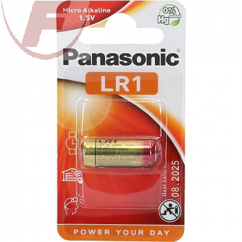 LR1, Lady-Zelle, Alkaline Batterie, Cell Power - Panasonic