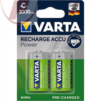 NiMH-Akku C (Baby) 1,2V 3000mAh - VARTA - 2er Blister