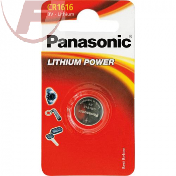 CR1616, Lithium-Knopfzelle 3Volt - Panasonic