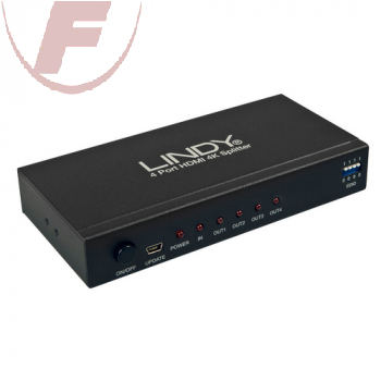 Full HD HDMI Splitter Lindy 1x4 HDMI, 4K, 3D,