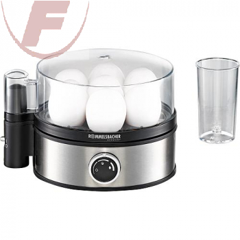 Eierkocher ER 400 für 1-7 Eier,Edelstahl/Kunststoff/ schwarz
