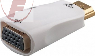 Adapter: HDMI™/VGA inkl. Audio - HDMI™-Stecker (Typ A) > VGA-Buchse (15-polig) +