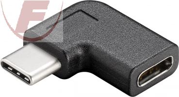 USB-Adapter USB-C-Buchse > USB-C-Stecker, 90°