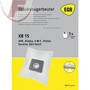 Staubsaugerbeutel für diverse Staubsauger (5 Stück + 2x Motorfilter)