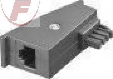 TAE-F-Stecker > RJ45-Buchse (8P2C)