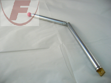 Antennenstab 135 mm/ 625 mm, Ø10mm, mit Knickgelenk