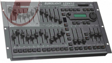 Behringer LC-2412, Lichtmischpult mit 24 Kanälen, Fader Desks