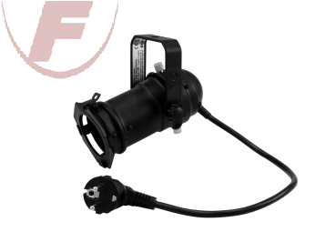 PAR 16 Scheinwerfer für GU10 Lampe, schwarz
