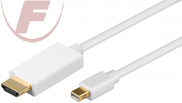Mini DisplayPort/HDMI™, 1m, Mini DisplayPort-Stecker > HDMI™-Stecker (Typ A)