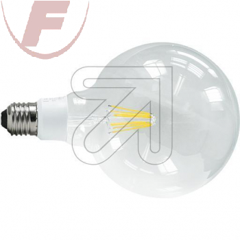 E27 LED-Globe Ø 120mm, Filament, 7Watt, 810lm, 2700K, 360°, klar, Dimmbar - TS-E
