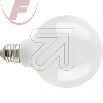 E27 LED-Globe Ø 95mm, Filament, 8Watt, 930lm, 2700K, 300°, opal, dimmbar - Sigor