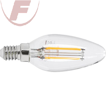 E14 LED-Kerze, 4Watt, 470lm, 2700/4000K, 330°, klar - OSRAM