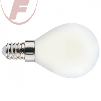 E14 LED-Tropfen, Filament, 4,5Watt, 470lm, 2700K, 360º, opal - EGB