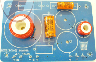 HW2-70NG, 2-Weg Frequenzweiche, 4 Ohm