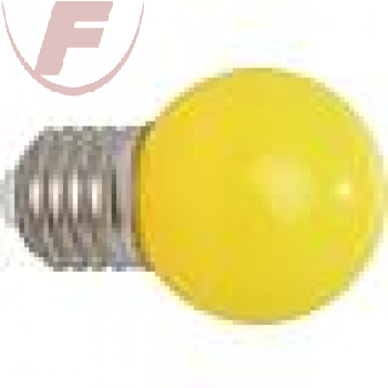 E27 LED-Tropfenlampe 1Watt, 10-15lm, gelb, IP54 - EGB