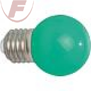 E27 LED-Tropfenlampe 1Watt, 10-15lm, grün, IP54 - EGB