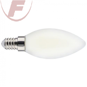 E14 LED-Kerze, 5Watt, 630lm, 27000K, 330°, opal, dimmbar - EGB