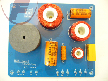 HW3-130NG, 3-Weg Frequenzweiche, 8 Ohm