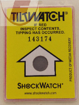 Tiltwatch Kippindikator incl. Warnaufkleber A5