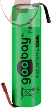 NIMH-Akku 2100 mAh mit Z-Lötfahne AA (Mignon)/HR6, 1,2V LSD-Akku (Ready-to-Use)