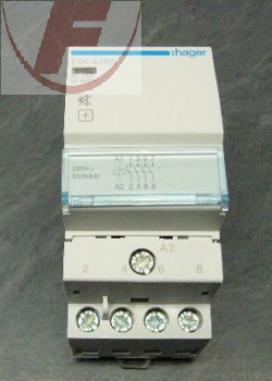 Schütz, 230VAC, 25A, 4Schließer - Hager ESC425S