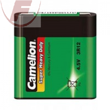 4,5 Volt-Flachbatterie, Zink-Kohle 3R12- Camelion