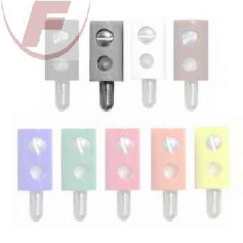 Miniaturstecker 2,6mm grau