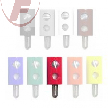 Miniaturstecker 2,6mm rot