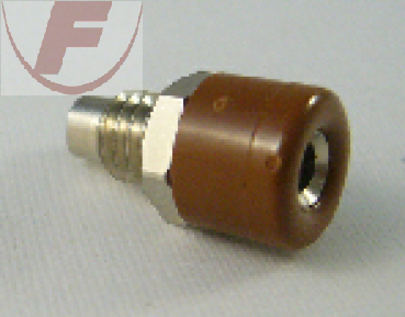 Miniaturbuchse 2,6mm braun