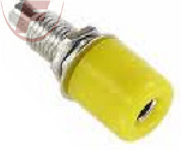 Miniaturbuchse 2,6mm gelb