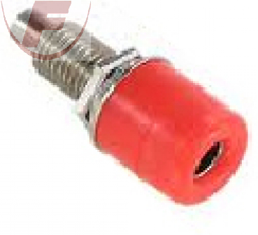 Miniaturbuchse 2,6mm rot