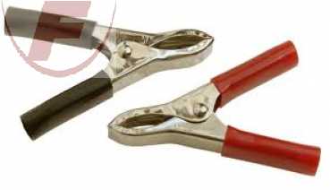 Batterieklemmsatz rot/schwarz