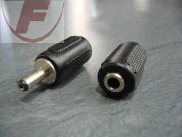 Adapter 1,3mm DC-Stecker/3,5mm Mono-Buchse