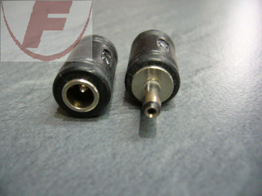 Adapt.Walkmann 1,3 DC-Stecker/ 2,1 DC-Buchse