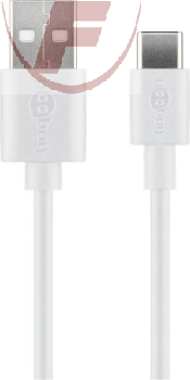 USB-2.0 Kabel, USB-A Stecker/USB-C Kabel, 0,50m bis 480 Mbit/s